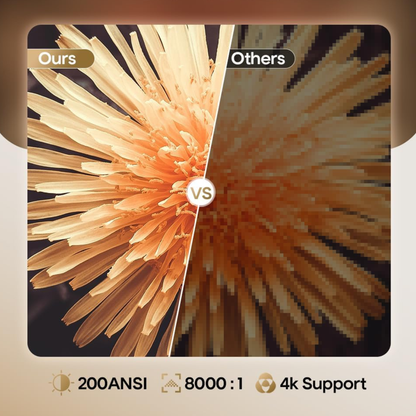 Portable mini cinema with built‑in apps